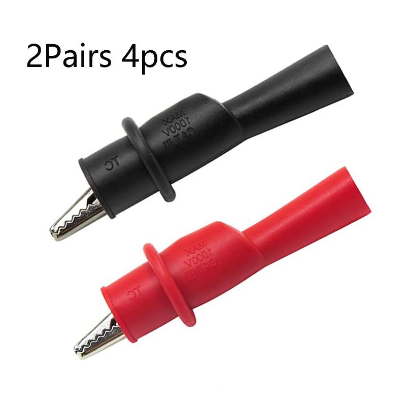 

1000V 20A Multimeter Test Leads Probes Banana Plug, 24K Gold Digital Multimeter Probes Electrical Test Probe for Most Multimeter