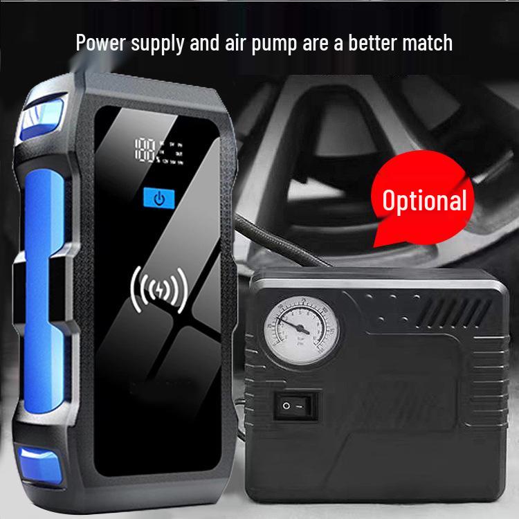 12V High-Capacity Car Jump Starter & Wireless Power Bank M10