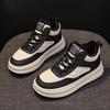 Thick-soled Women's Autumn and Winter New Velvet Warm Lace-up High-top Shoes Versatile Sports and Leisure Board Shoes