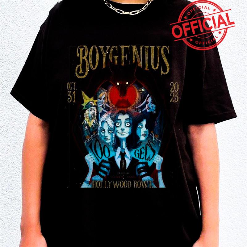 Boygenius 2023 Halloween Tour Tee Unisex T-shirt All XL