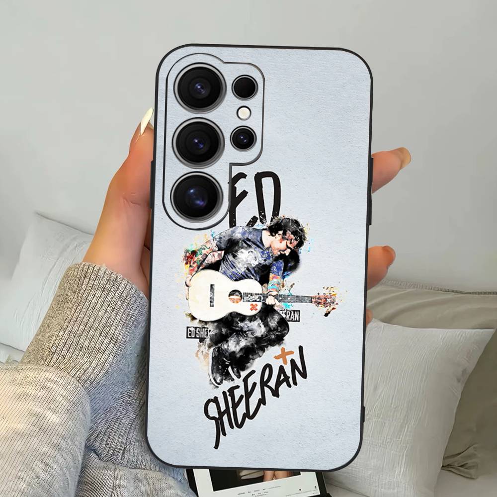 Coque de téléphone E-Ed Sheeran Pour Samsung S 24 Fe 25 Ultra Plus 20 Lite 21 30 22 23 24 22 Ultra 5G Fundas