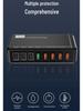 Chargeur USB en nitrure de gallium à charge rapide multi-ports