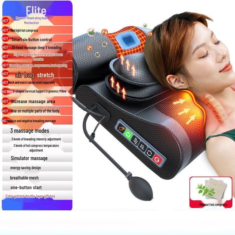 Multi-Function Full Body Neck Massager Pillow