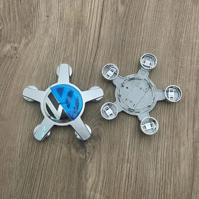AGLNX1 For Volkswagen VW Auto Accessories 4pcs 135mm Five claws Car Wheel Center Cap Hub Covers Badge logo 8R0601165 4F0601165N