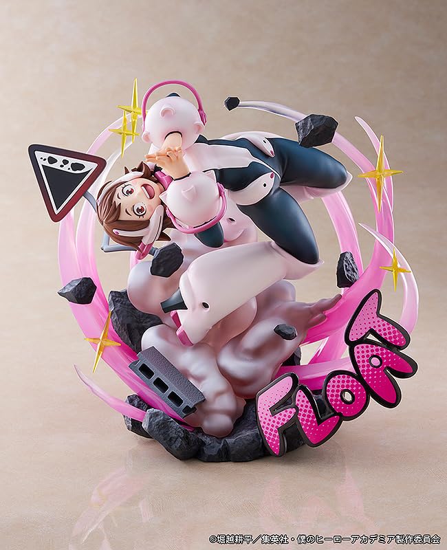 TV anime Hero Ochako Uravity scale plastic painted finished figure "My Academia" "Urahi ver." 1/7