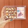 17-Grid Seashell Display Box With Photo Frame Acrylic Seashell Storage Box Durable Starfishs Trinket Storage Case