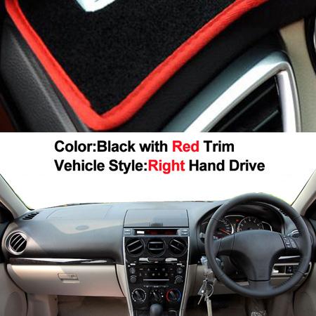 

2 Layer Car Inner Dashboard Cover Sun Shade Pad For Mazda 6 MPS / Atenza 6 Mazdaspeed 2003 2004 2005 2006 2007 2008 Dashmat Pad