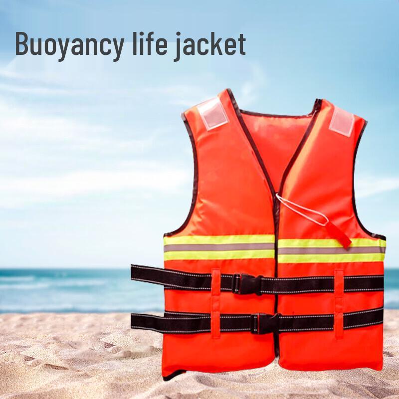 Adult Thickened Life Vest for Boating and Flood Relief
