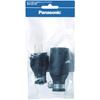 Panasonic 2P15A Waterproof Rubber Cord Connector WA6215P [Genuine Package Product]