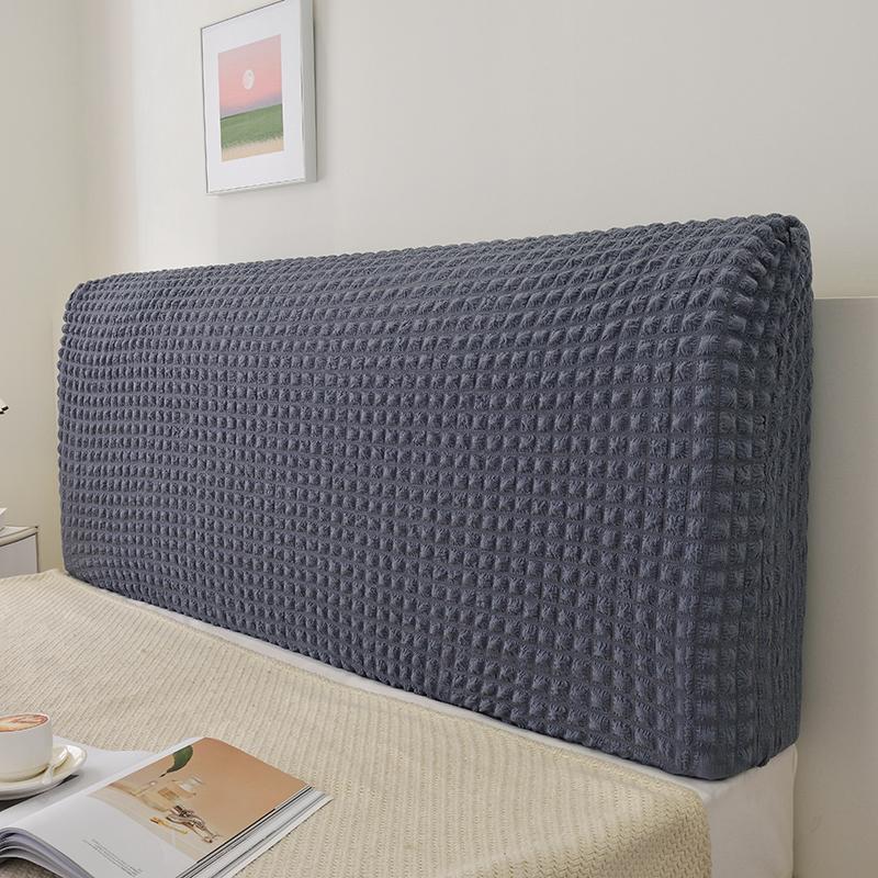 Solider Stretch Bettkopfteilbezug Elastische Kopfteilbezüge Bettkopfteilbezug Rückenschutz Staubschutzhüllen für Zuhause El Bett