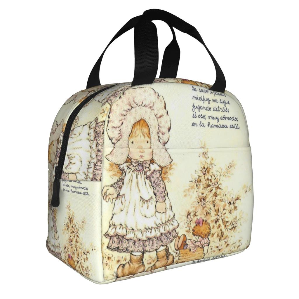 Cartoon S-Sarahs K-Kays Lunch Bag Men Women Kawaii Girl  Cooler Thermal Insulated Lunch Boxes for Adult Office