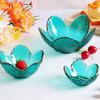 DeRuiEn Glass Petal Fruit & Dessert Bowls