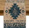 Südwestlich Boho Aztec Ethnisch Leinen Tischläufer Kommodenschal Tischdekoration Wiederverwendbar Küche Esstischläufer Partydekoration