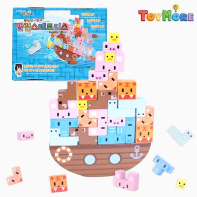 Balance Tetris com Toymore Animal Friends, quebra-cabeças populares coreanos