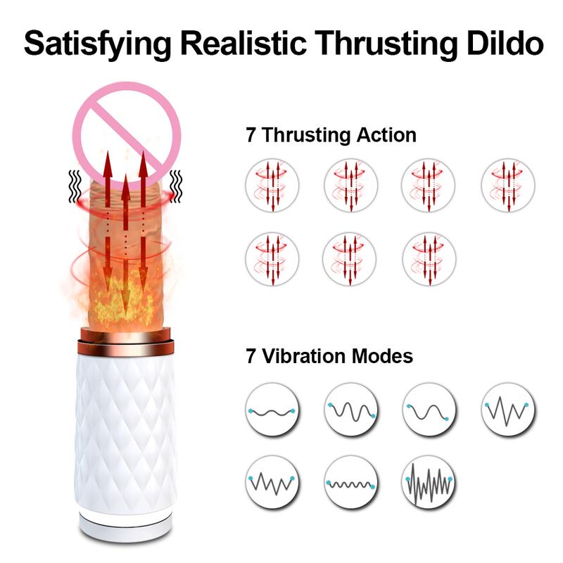Wireless Remote Control Dildo Female Masturbation Sex Toys for Women Telescopic Penis Vibrator Adult Vagina Anal Stimulator