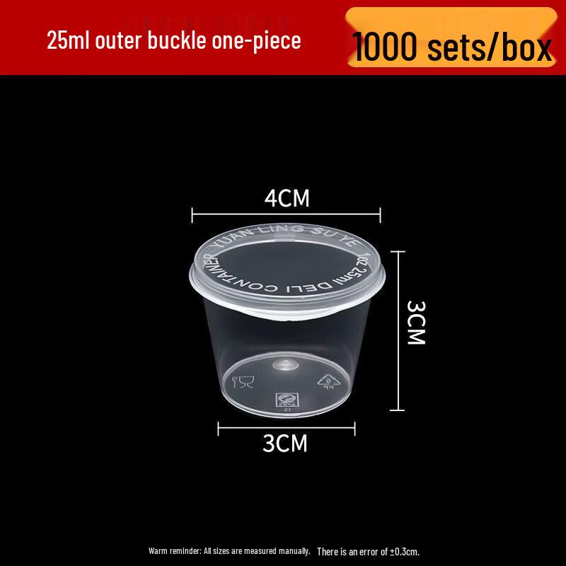 

Transparent Disposable Round Plastic Takeaway Bowl