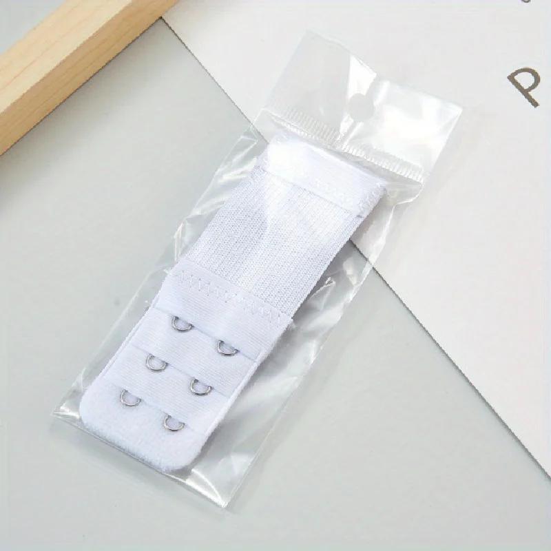 

1 шт./2 шт. - Эластичные удлинители бюстгальтера с 2 крючками, Удобная регулируемая бретелька бюстгальтера, Женское белье и аксессуары 1pc белый