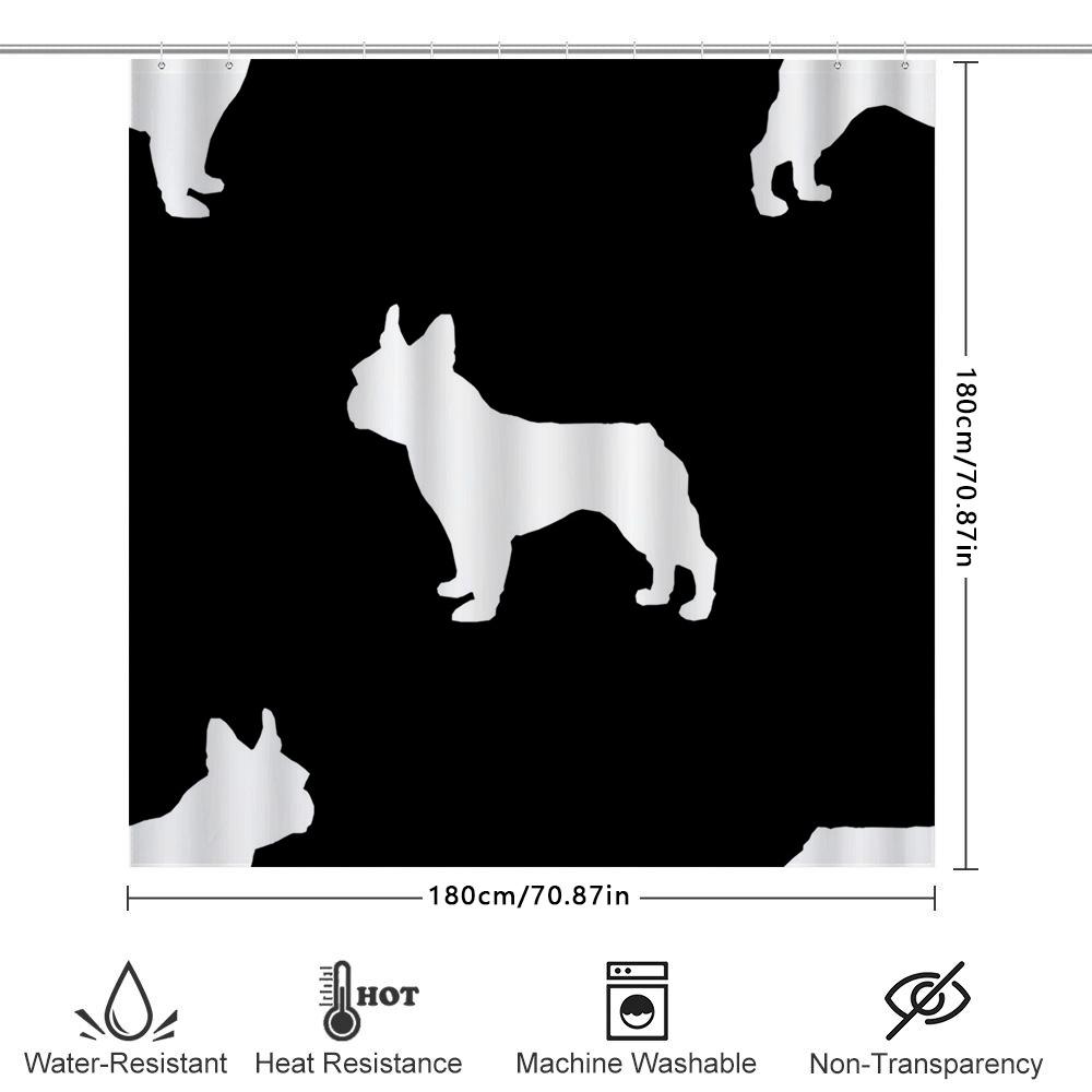 White Bath Shower Curtain With Blue Splash Print Design Waterproof Home Decor Bathroom Accessories