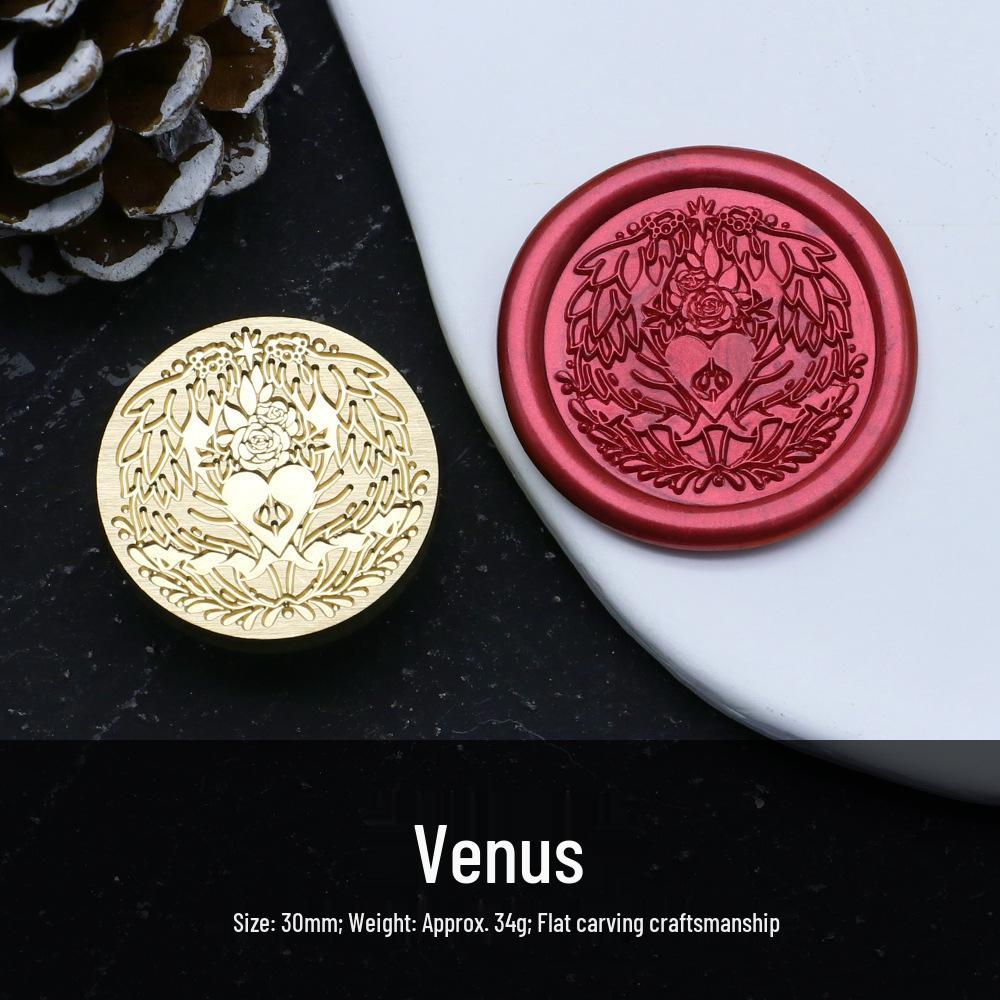 Western Fantasy Series Wax Seal Stamp - Ancient Greek Mythology Copper Head