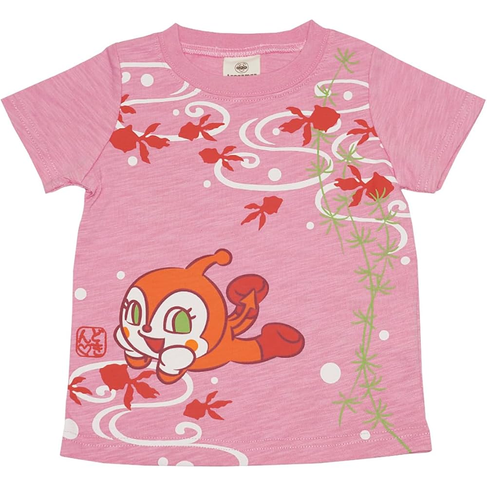 [Bandai] [Body 100% Cotton] 2026 Summer Anpanman Tenjiku Japanese Pattern 3 Pattern Short Sleeve ...