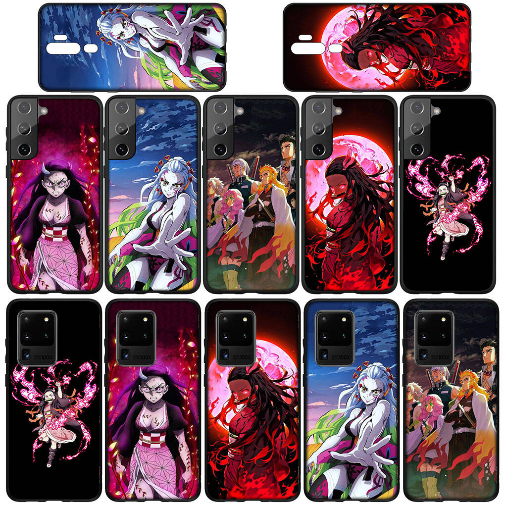 Phone Case for iPhone 17 16 15 Plus Huawei P30 P20 Lite Redmi Note 14 12 11 13 Pro Max OPPO A60 A80 A40 A38 Daki Gyutaro Nezuko Demon Slayer Tanjirou