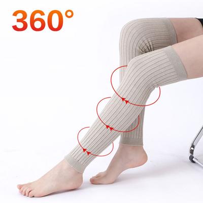 Damen-Bein-Kniewärmer, kältebeständig, für den Winter, thermische Dicke, Socken, Beschützer, Kniekappe, Beinärmel