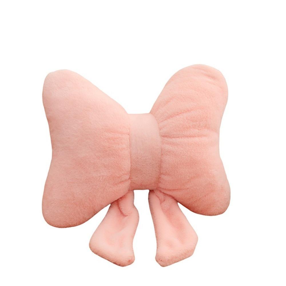 Plush Bow Pillow Cute Bow Throw Pillows Neck Rest Pillow Neck Cushion  Seat Ornaments