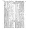 Simple Lines And Abstract Mountains Tulle Curtains For Living Room Bedroom Voile Sheer Curtain Window Home Decor Drapes