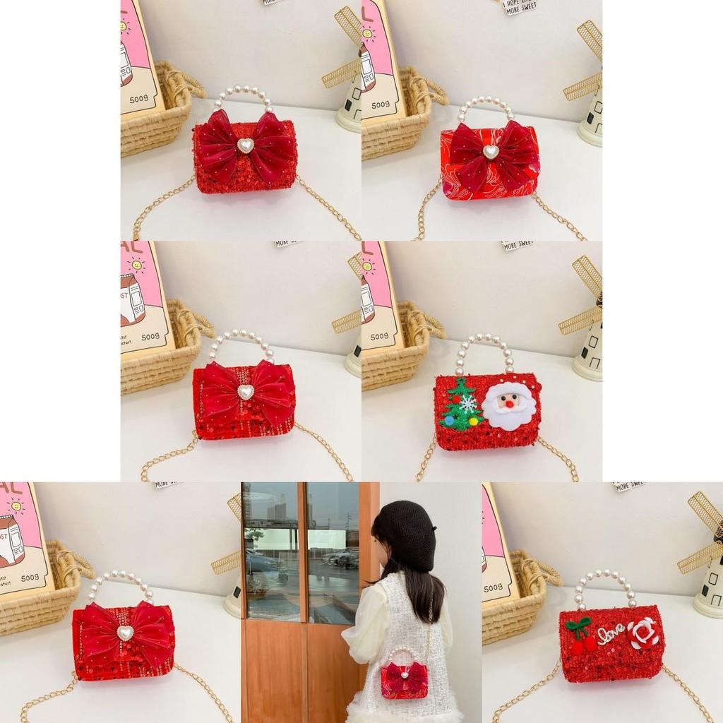 Delightful Kids Pearl Handbag With Adorable Bow Styles Perfect For Everyday Adventures