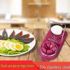 Multifunctional Egg and Century Egg Slicer with Petal Cutter