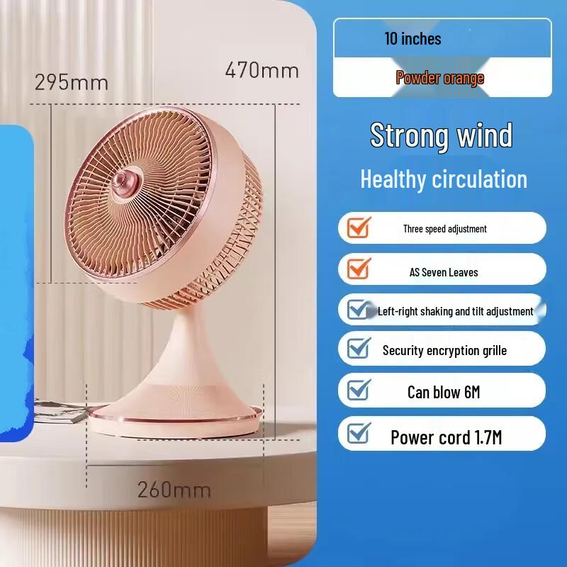 ASSTR 3-Speed Personal Desk Fan with Aroma Diffuser
