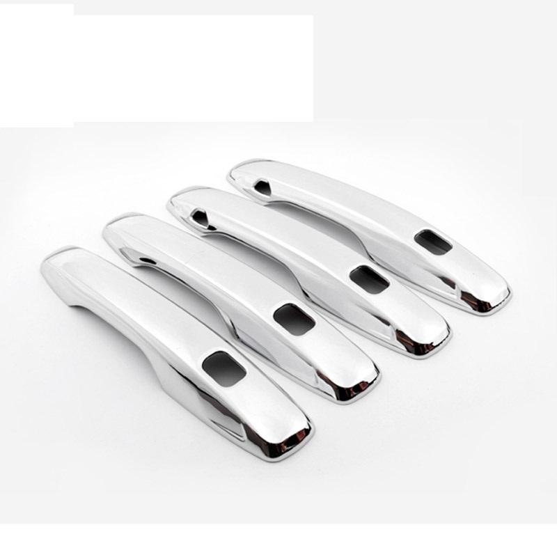 Pro Volvo XC60 XC90 S90 V90 CC 2018 Kryt rámu vnější kliky dveří vozu ABS Chromovaný Dekorativní doplněk