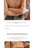 Women's High-Neck Pure Wool Sweater - Autumn/Winter Knitted Style, Stylish Tight-Fit Base Layer