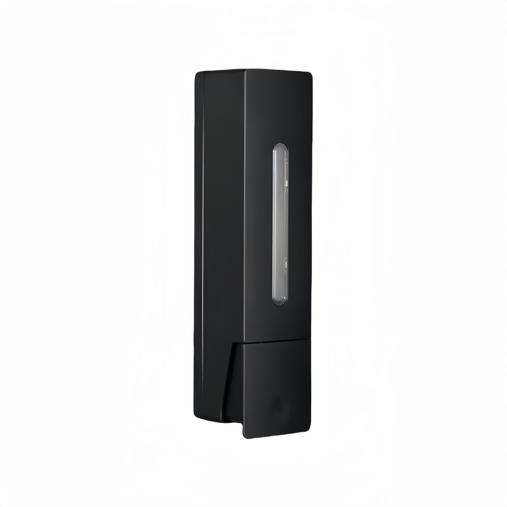 Aesthetic Touch Elegant White Black Wall Mount Soap Dispensing Solution
