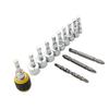 13pcs Socket Wrench Set Hex Shank 5mm To 13mm For Manual/electric Screwdrivers Carbon Steel Drills Power Tools Spare Parts