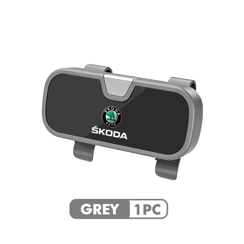For Skoda Car Visor Glasses Case Sunglasses Box Eyeglasses Storage Accessories octavia a5 a4 mk1 2 fabia superb rapid mk3 yeti WE7
