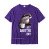 Funny Otter TShirt Just Anotter Day For Otter Lover Funky Unisexs T Shirts Cotton Tops T Shirt Casual