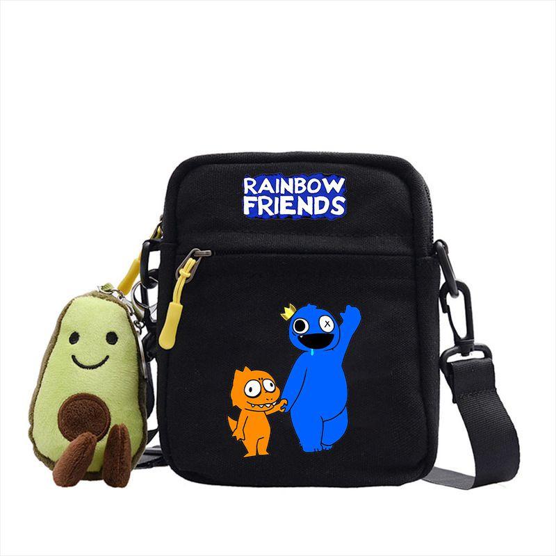 Cute Roblox Rainbow Friends Shoulder Bag For Kids Lightweight And Durable