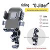 Electric Motorcycle Phone Holder for Food Delivery and Navigation Support