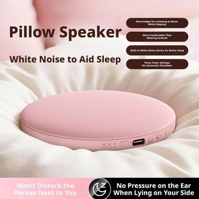 Sleep-enhancing Audio Sleep Pillow Speaker White Noise Pillow Speaker  for Sleeping