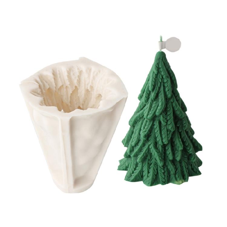 Christmas Tree Candle Molds Handmade Castings Molds Scented Candle Molds Clay Molds Plaster Molds Epoxy Resin Molds