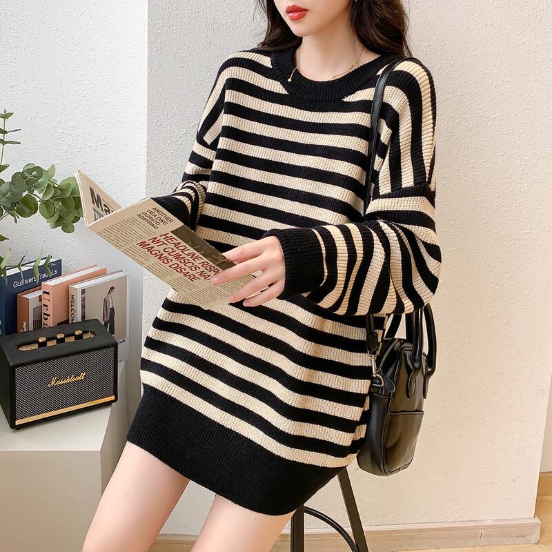 Mokana Striped Alpaca Blend Knit Sweater