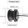 2-in-1 Digital Voltmeter & Temperature Gauge for Cars, Motorcycles, Durable with Reverse Connection Protection