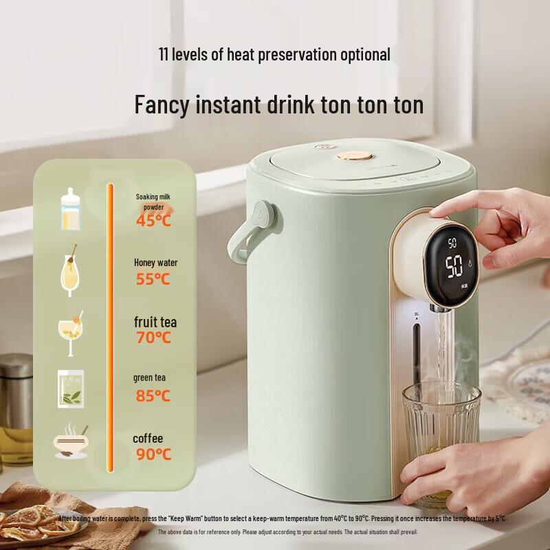 Bear 5L Smart Electric Kettle with 316L Stainless Steel Liner and Multi-Temperature Control