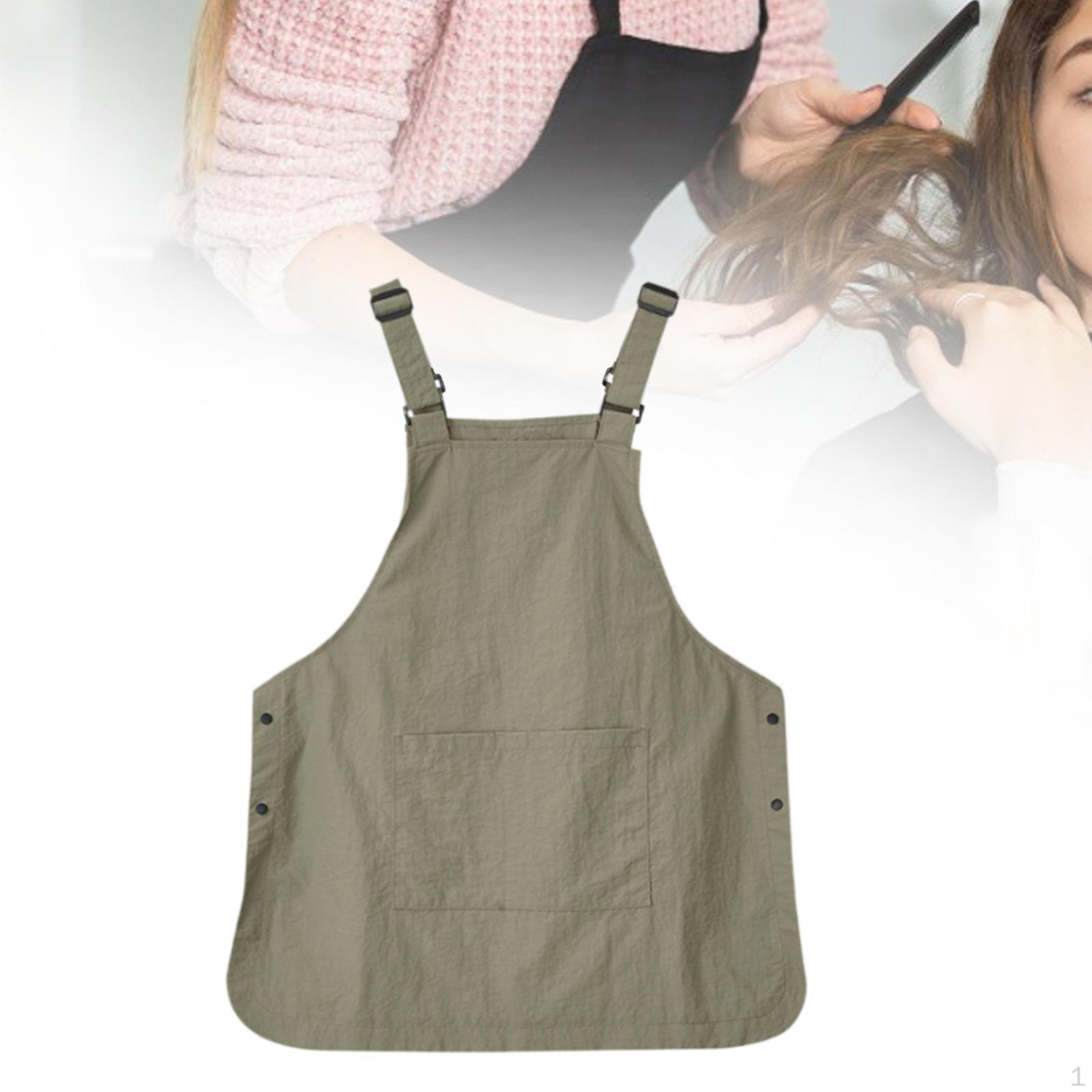 

Фартух художника, короткий кухонний фартух для приготування їжі в саду темно-зелений колір