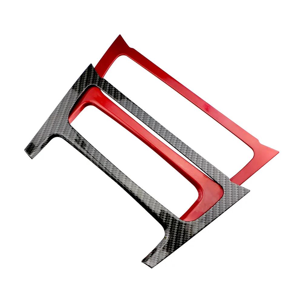 Car Center Console Air Conditioning AC Switch Panel Sticker Decoration Cover Trim for Ford Focus 3 MK3 2015-2018 LHD Accessories