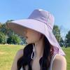 New Summer UV Protection Face Covering Neck Protector Sun Hat Fishing Cap Large Brim Hat Sunscreen Hat Net Hat
