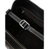 DakS Black Leather Check Decoration Tote Bag S Dcba6e154bk