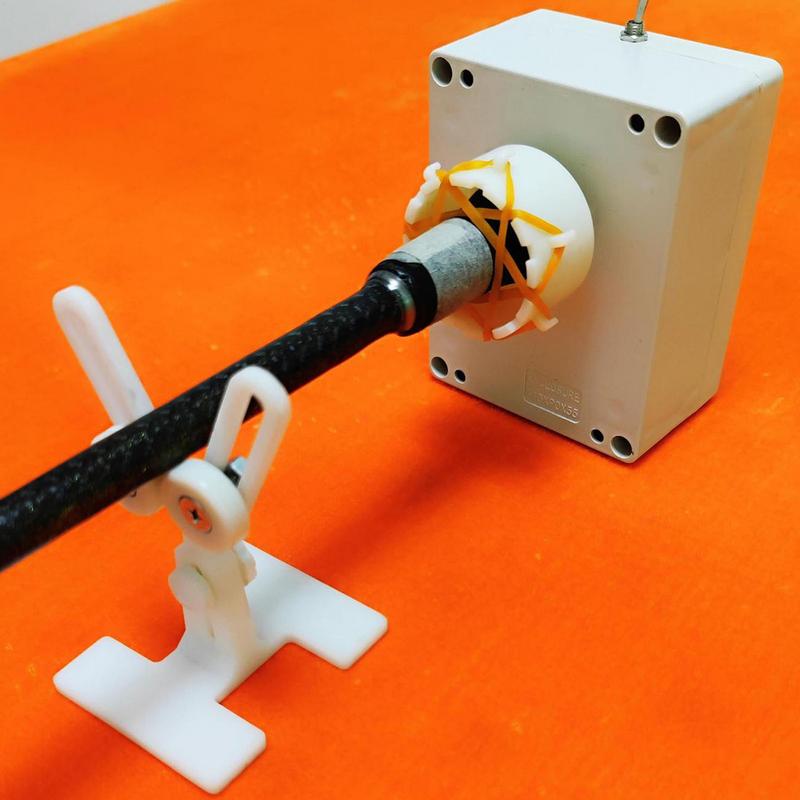 Fishing Rod Building Kit Fishing Rod Repair Machine 0-40 Rpm Epoxy Resin Rotating Gluing Machine For Fishing Rod Building tool