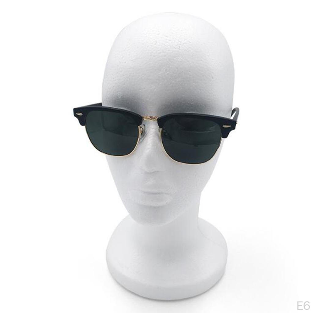 Female Headband Headset Display Head Manikin White